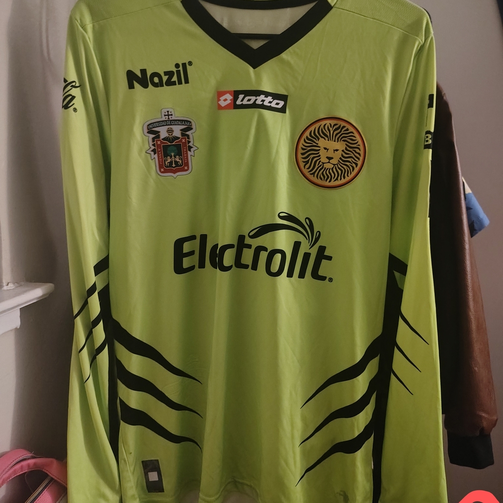 Lotto Men's Green Soccer Jersey